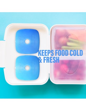 6 Pack Reusable Ice Pack for Cool Box Freezer Gel Blocks Long Lasting 