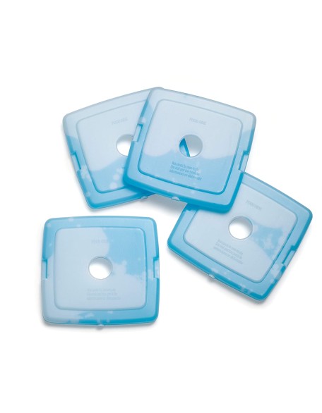 6 Pack Reusable Gel Ice Pack Slim & Lightweight Freezer Cold Packs for