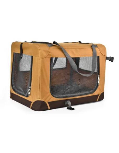 Outdoor Oxford Fabric Waterproof Foldable Steel Tube Pet Crate